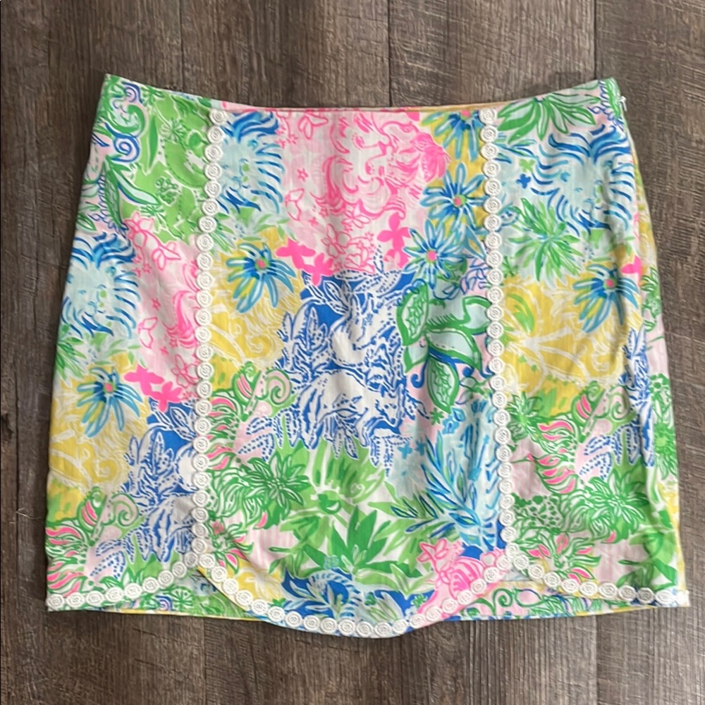 Lilly Pulitzer Cheek To Cheek Patty Skort